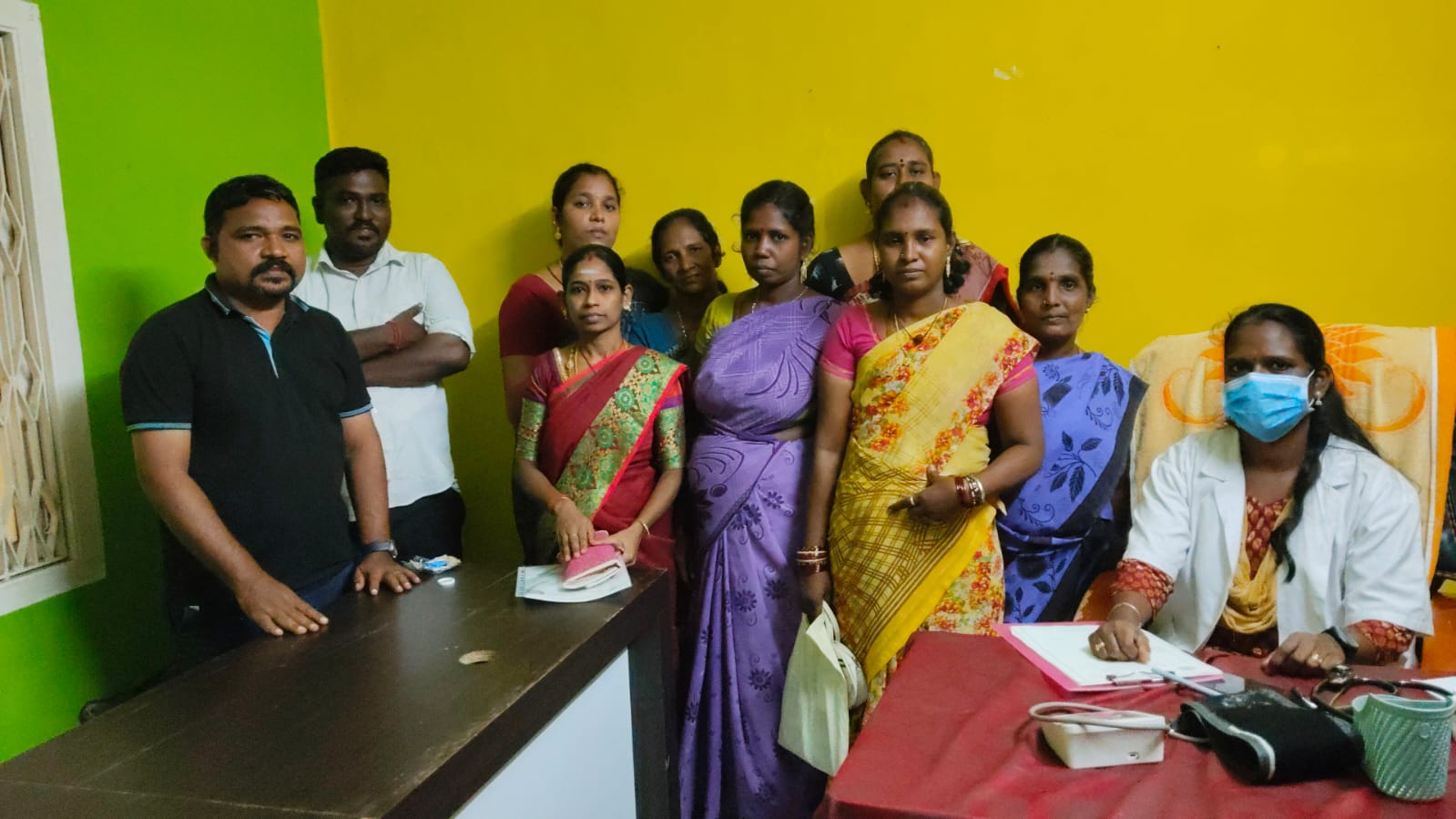 Women and children group